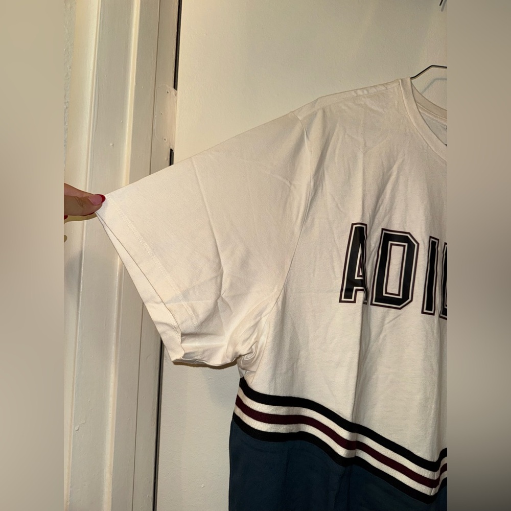 Adidas Originals Chevron Striped Short Sleeve T-Shirt - Picture 7 of 16